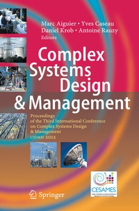 Enlarge image Cover: Complex Systems Design & Management - Springer