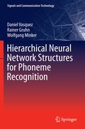 Cover: Hierarchical Neural Network Structures for Phoneme Recognition - Springer