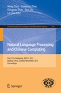 Cover: Natural Language Processing and Chinese Computing - Springer