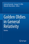 Cover: Golden Oldies in General Relativity - Springer