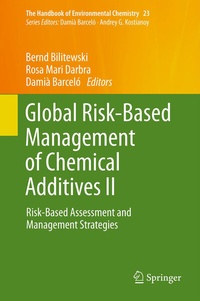 Abbildung von: Global Risk-Based Management of Chemical Additives II - Springer