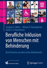 Abbildung von: Berufliche Inklusion von Menschen mit Behinderung - Springer Gabler