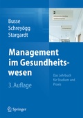 Cover: Management im Gesundheitswesen - Springer