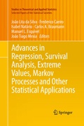 Cover: Advances in Regression, Survival Analysis, Extreme Values, Markov Processes and Other Statistical Applications - Springer