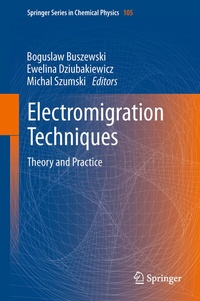 Enlarge image Cover: Electromigration Techniques - Springer