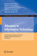 Cover: Advances in Information Technology - Springer