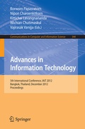 Cover: Advances in Information Technology - Springer