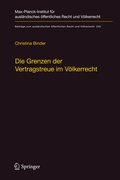 Cover: Die Grenzen der Vertragstreue im V&ouml;lkerrecht - Springer