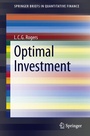 Cover: Optimal Investment - Springer