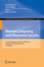 Cover: Network Computing and Information Security - Springer