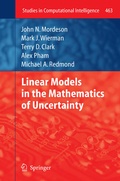 Cover: Linear Models in the Mathematics of Uncertainty - Springer