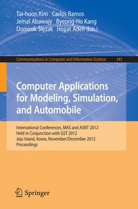 Enlarge image Cover: Computer Applications for Modeling, Simulation, and Automobile - Springer