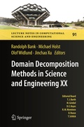Cover: Domain Decomposition Methods in Science and Engineering XX - Springer