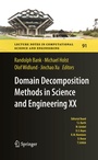 Cover: Domain Decomposition Methods in Science and Engineering XX - Springer