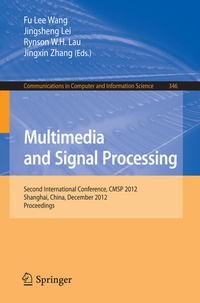 Enlarge image Cover: Multimedia and Signal Processing - Springer