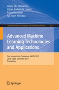 Cover: Advanced Machine Learning Technologies and Applications - Springer