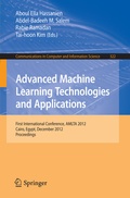 Cover: Advanced Machine Learning Technologies and Applications - Springer