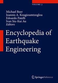 Enlarge image Cover: Encyclopedia of Earthquake Engineering - Springer