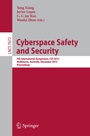 Cover: Cyberspace Safety and Security - Springer