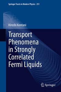 Abbildung von: Transport Phenomena in Strongly Correlated Fermi Liquids - Springer