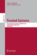 Cover: Trusted Systems - Springer