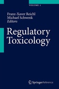 Cover: Regulatory Toxicology - Springer