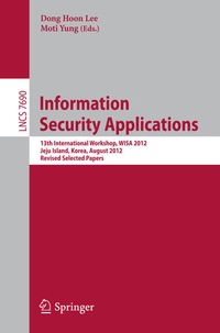Enlarge image Cover: Information Security Applications - Springer
