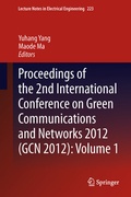 Cover: Proceedings of the 2nd International Conference on Green Communications and Networks 2012 (GCN 2012): Volume 1 - Springer