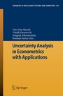 Cover: Uncertainty Analysis in Econometrics with Applications - Springer