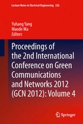 Cover: Proceedings of the 2nd International Conference on Green Communications and Networks 2012 (GCN 2012): Volume 4 - Springer