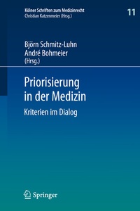 Abbildung von: Priorisierung in der Medizin - Springer
