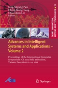 Cover: Advances in Intelligent Systems and Applications - Volume 2 - Springer