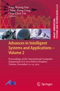 Cover: Advances in Intelligent Systems and Applications - Volume 2 - Springer