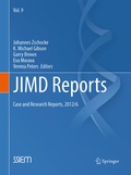 Cover: JIMD Reports - Case and Research Reports, 2012/6 - Springer