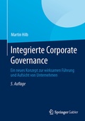 Cover: Integrierte Corporate Governance - Springer