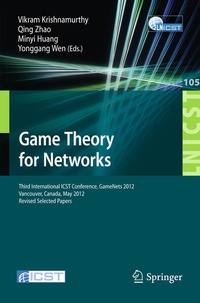Enlarge image Cover: Game Theory for Networks - Springer