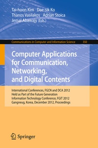 Abbildung von: Computer Applications for Communication, Networking, and Digital Contents - Springer
