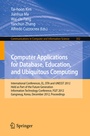 Cover: Computer Applications for Database, Education and Ubiquitous Computing - Springer