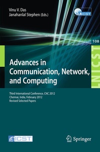 Enlarge image Cover: Advances in Communication, Network, and Computing - Springer