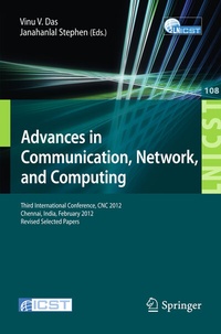 Enlarge image Cover: Advances in Communication, Network, and Computing - Springer