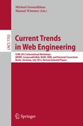 Cover: Current Trends in Web Engineering - Springer