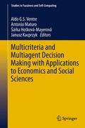 Cover: Multicriteria and Multiagent Decision Making with Applications to Economics and Social Sciences - Springer