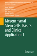Cover: Mesenchymal Stem Cells - Basics and Clinical Application I - Springer