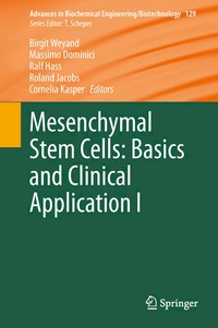 Bild: Mesenchymal Stem Cells - Basics and Clinical Application I - Springer