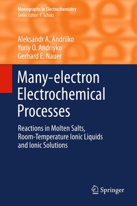 Abbildung von: Many-electron Electrochemical Processes - Springer