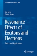 Cover: Resonance Effects of Excitons and Electrons - Springer