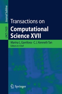 Enlarge image Cover: Transactions on Computational Science XVII - Springer