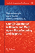 Cover: Service Orientation in Holonic and Multi Agent Manufacturing and Robotics - Springer