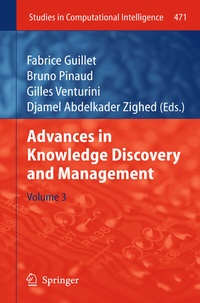 Enlarge image Cover: Advances in Knowledge Discovery and Management - Springer