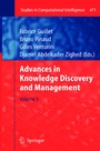 Cover: Advances in Knowledge Discovery and Management - Springer